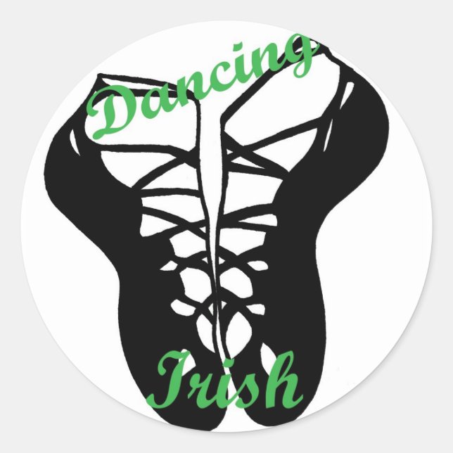 Dancing Irish sticker (Front)