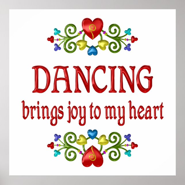 Dancing Joy Poster (Front)
