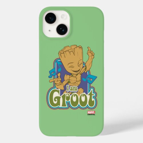Dancing Kid Groot Badge Case_Mate iPhone 14 Case