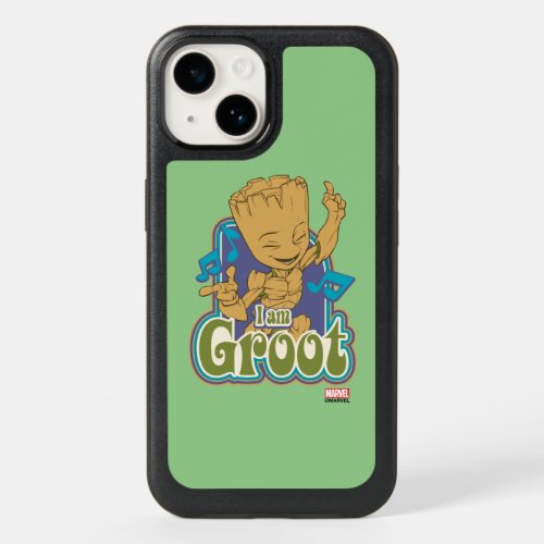 Dancing Kid Groot Badge OtterBox iPhone 14 Case