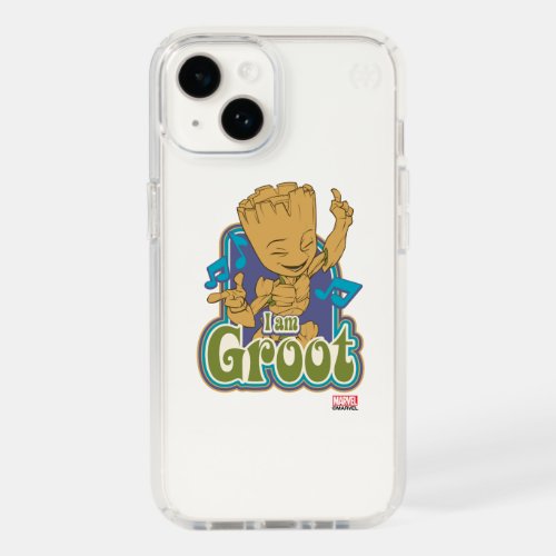 Dancing Kid Groot Badge Speck iPhone 14 Case