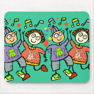 DANCING KIDS MOUSE PAD