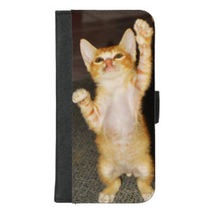 Dancing Kitten Wallet Case