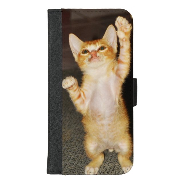 Dancing Kitten Wallet Case (Front)
