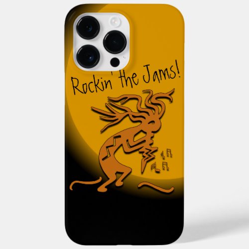 Dancing Kokopelli Musician With Floating Notes Case_Mate iPhone 14 Pro Max Case