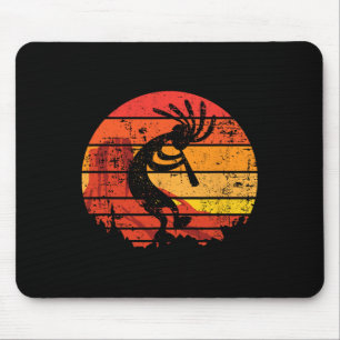 Dancing Kokopelli Southwestern Usa Native American Mouse Pad