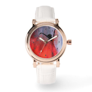 Dancing Lady in Red - Abstract Original Painting Watch