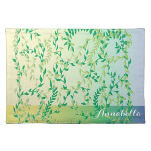 Dancing leaves placemat