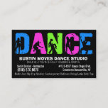 Dancing Lessons Or Dance Studio Business Card at Zazzle
