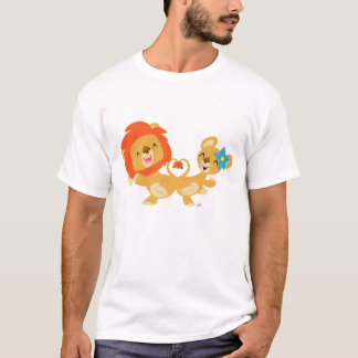 Dancing lion couple T-shirt