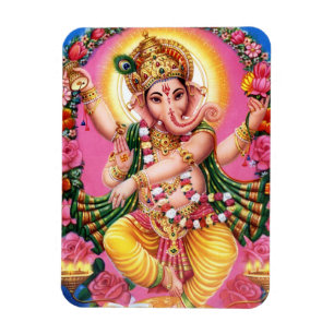 Dancing Lord Ganesha Magnet
