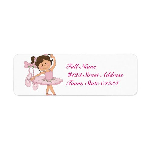 Dancing Mailing Labels