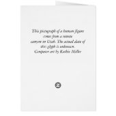 Dancing Man stone (Back)