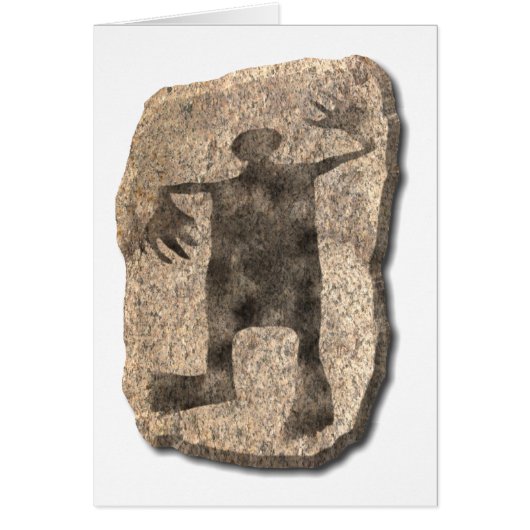 Dancing Man stone Cards (Front)