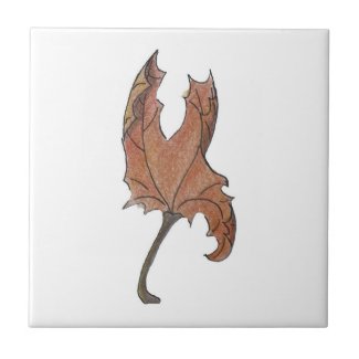 Dancing Maple Leaf Brown