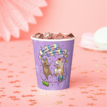Dancing Mice Add The Name Happy Birthday Party