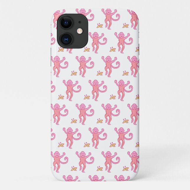 Dancing Monkey Case-Mate iPhone Case (Back)