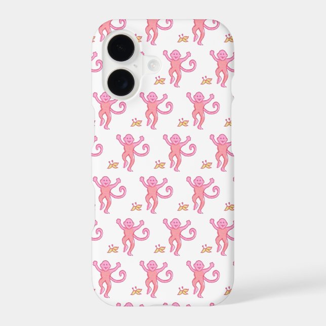 Dancing Monkey Iphone Case (Back)