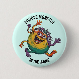 Dancing Monster Button