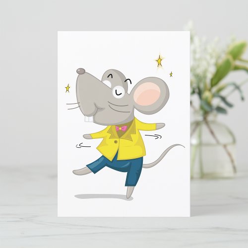 Dancing Mouse Invitation
