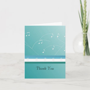 Dancing Musical Notes Thank You