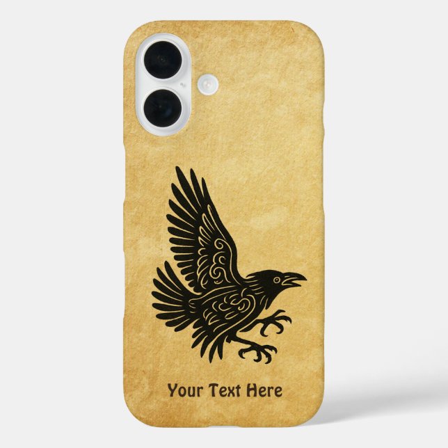 Dancing Norse Raven Case-Mate iPhone Case (Back)