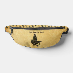 Dancing Norse Raven Fanny Pack