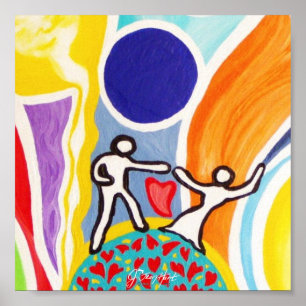Dancing On Moonbeams Poster