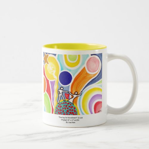 Dancing On Moonbeams Two_Tone Coffee Mug