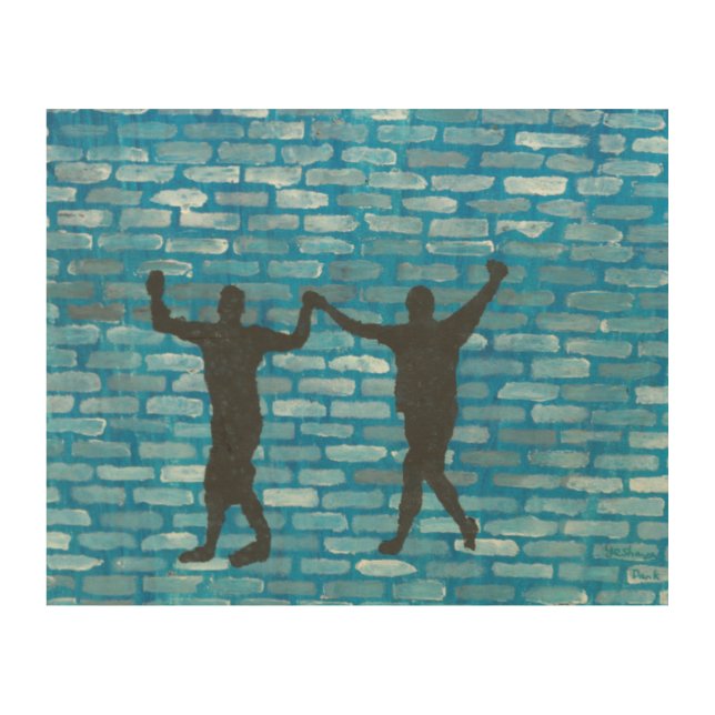 dancing on the clouds wood wall art (Front)
