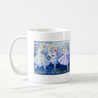 Dancing on the Sapphire Sea Coffee Mug