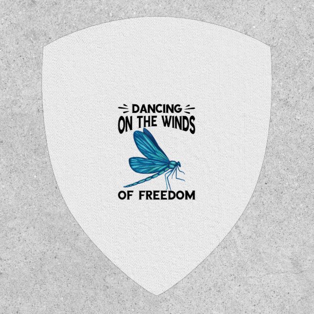 Dancing On The Winds Nature Insect Dragonflies Dra Patch (Front)