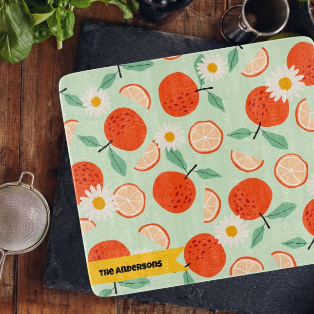 Dancing Oranges Cutting Board (Creator Uploaded)