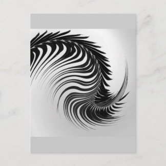 Dancing Palm Leaf Postcard