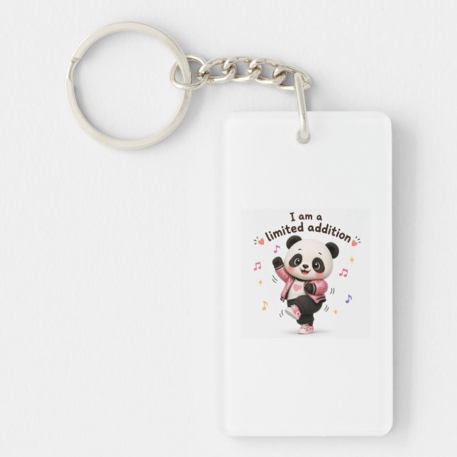 Dancing Panda "Limited Edition" Keychain (Front)