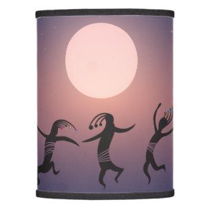 Dancing Party Kokopelli Southwestern Desert Lamp Shade