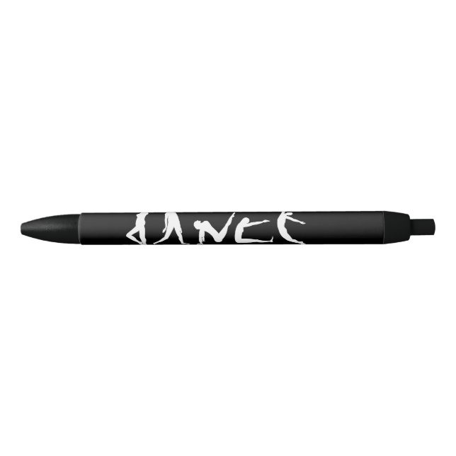 Dancing Pen Dance Dancers Silhouettes Your Color (Front)
