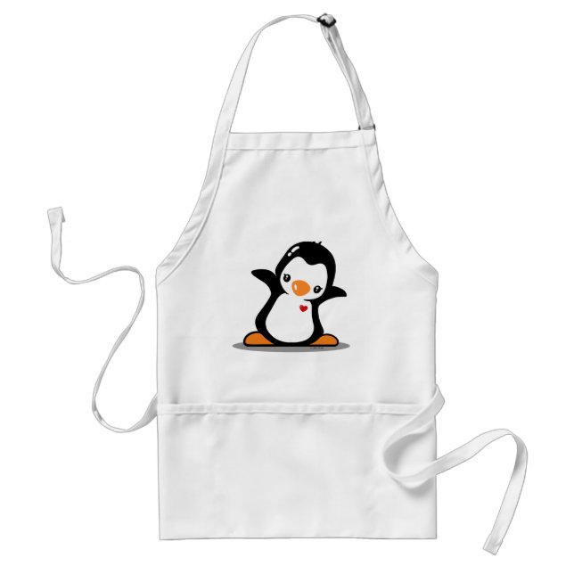 Dancing Penguin Apron (Front)