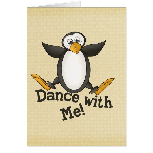 Dancing Penguin Cards (Front)