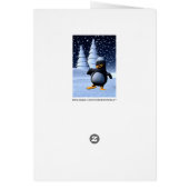 Dancing Penguin Cards (Back)