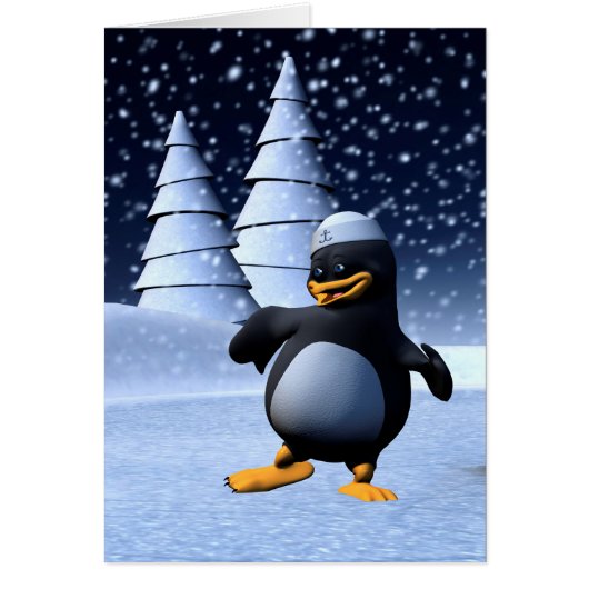 Dancing Penguin Cards (Front)