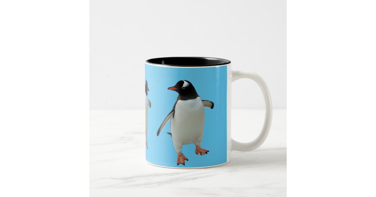 Dabbing Penguin Mug, Cute Dancing Penguin Coffee Cup for Animal