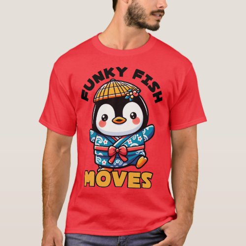 Dancing penguin T_Shirt
