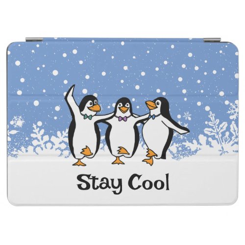 Dancing Penguins Design iPad Air Cover