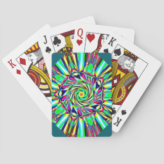 Dancing pentagon poker cards
