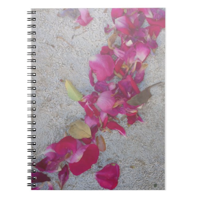 Dancing Petals III Notebook (Front)
