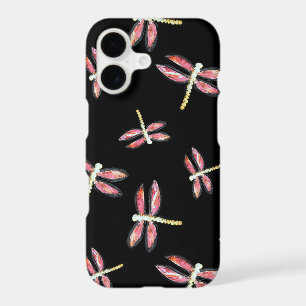 Dancing Pink Dragonflies iPhone 17 Case