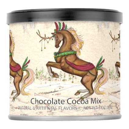 Dancing Pony Fantasy Magic Holiday Christmas Horse Hot Chocolate Drink Mix