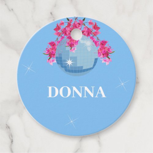 Dancing Queen Bachelorette Name Tag