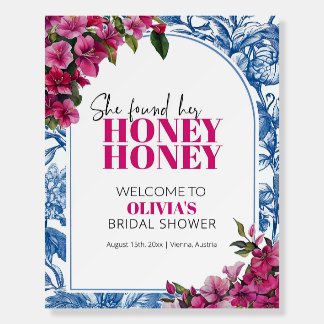 Dancing Queen Bridal Shower Welcome Sign She found